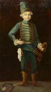 Friedrich August von Kaulbach Portrat eines Jungen in Husarenuniform Spain oil painting artist